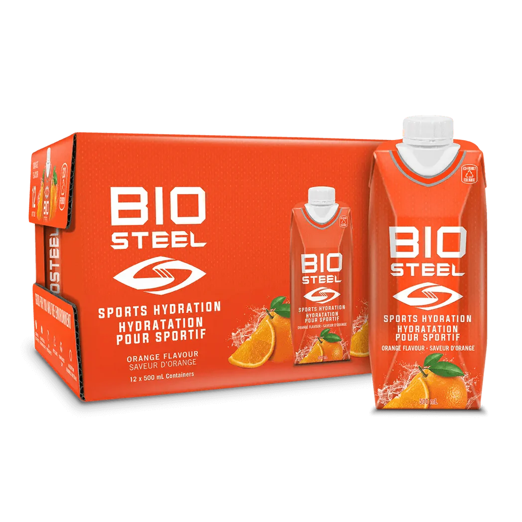 BioSteel Sports Hydration Orange 500ml (12 Pack)