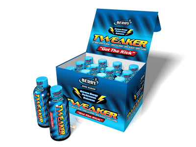 Tweaker Energy Shot Drink Berry 60ml (12 Pack)