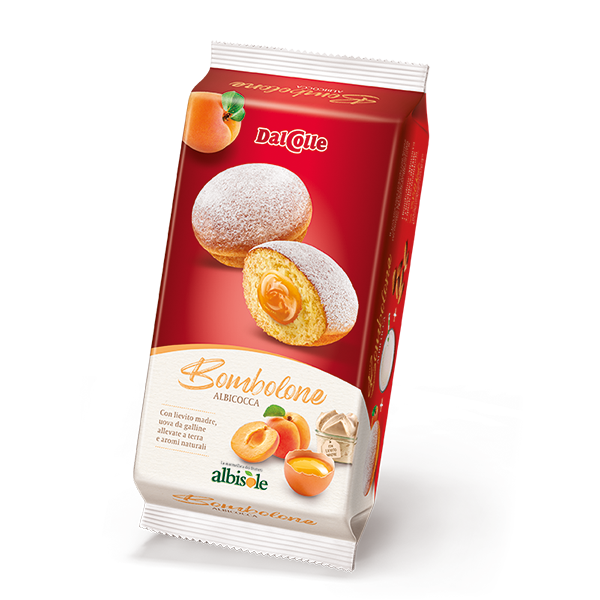 Dal Colle Bombolone Apricot 210g - Case of 12