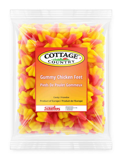 Cottage Country Gummy Chicken Feet (Case of 10)