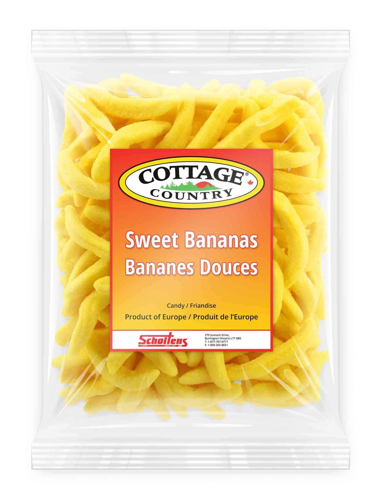 Cottage Country Sweet Bananas 1kg