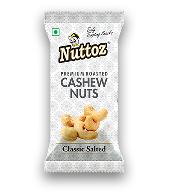 Nuttoz Roasted Cashew 30g - 12pk