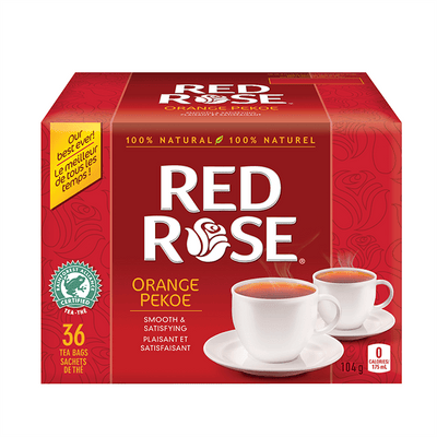 Red Rose Orange Pekoe Tea - 36ct