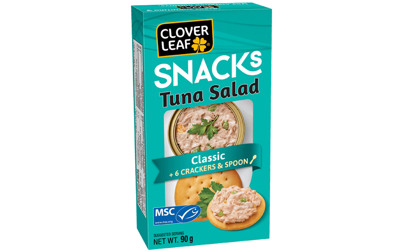 Clover Leaf Snacks Tuna Salad Classic 90g - Case of 12