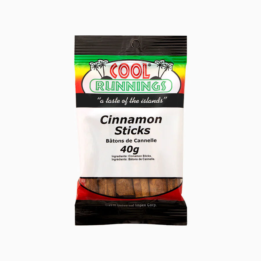 Cool Runnings Cinnamon Sticks 40g - Case of 12