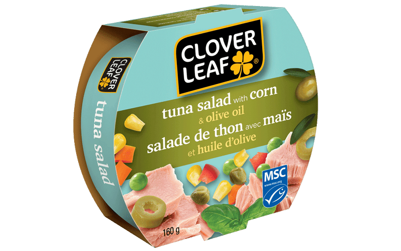 Clover Leaf Tuna Salad with Corn & Olive Oil 160g - Case of 8