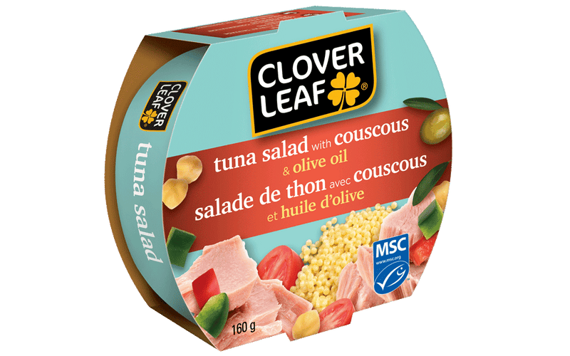 Clover Leaf Tuna Salad with Couscous & Olive Oil 160g - Case of 8