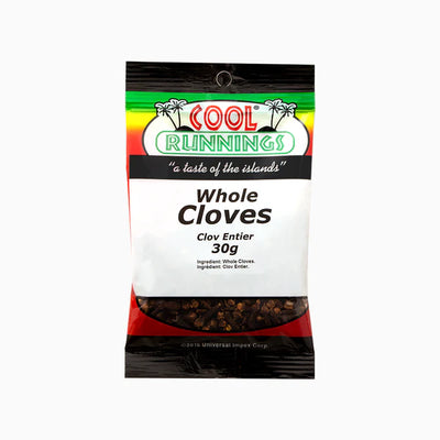 Cool Runnings Whole Cloves 30g - Case of 12