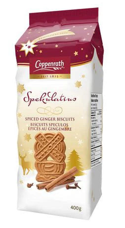 Coppenrath Spekulatius Spiced Ginger Biscuits 400g - Case of 12 (Germany)