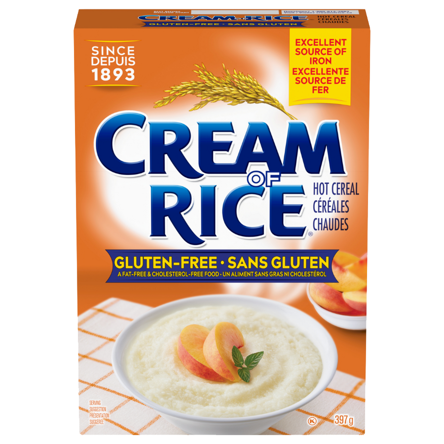 Cream of Rice Gluten Free Hot Cereal 397g - Case of 12