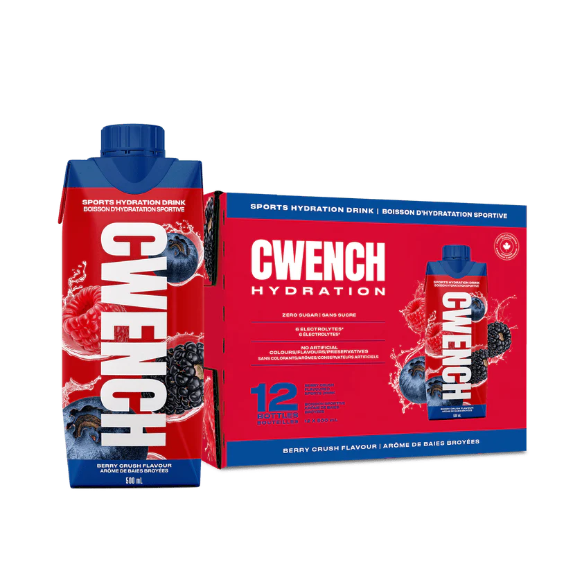 Cwench Hydration Berry Crunch 500ml - (Case of 12)