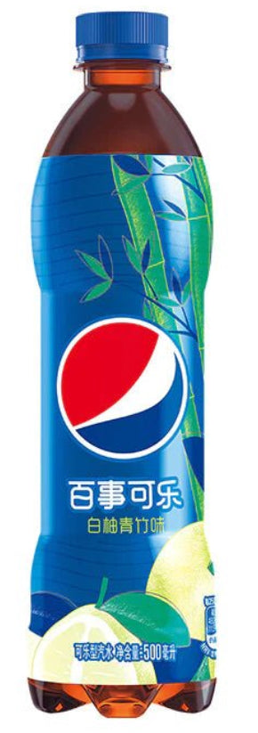 Pepsi Bamboo White Grapefruit 500Ml - Case of 12 - China