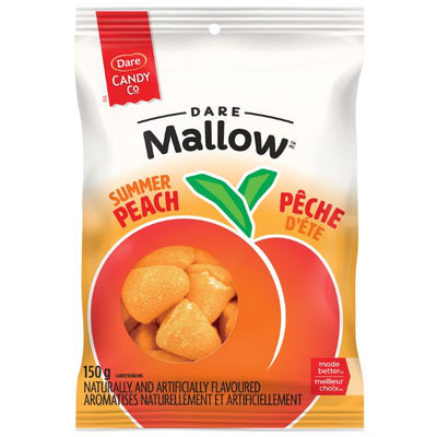 Dare Mallow Summer Peach Candy 150g - Case of 7