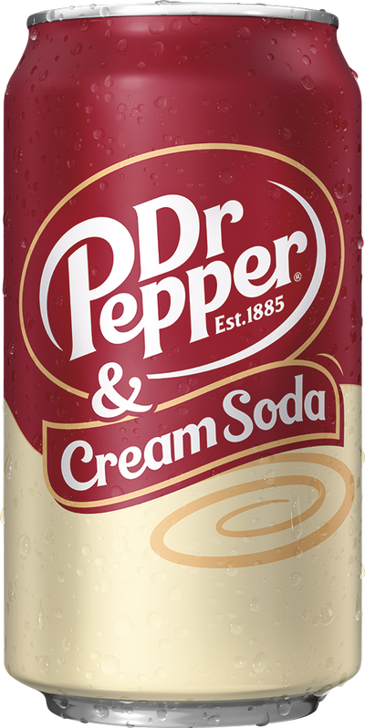 Dr Pepper Cream Soda 355ml - Case of 12