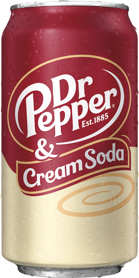 Dr Pepper Cream Soda 355ml - Case of 12