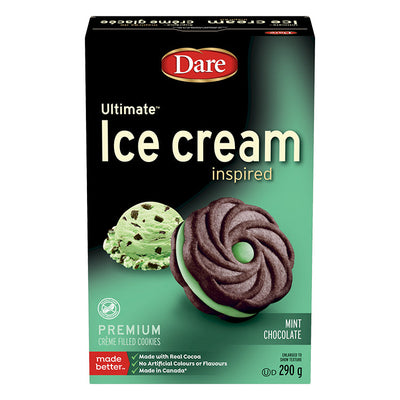 Dare Ultimate Ice Cream Mint Cookies 250g - Case of 12