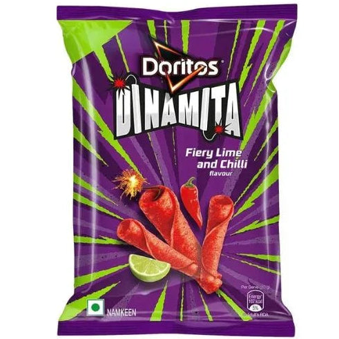 Doritos Dinamita Fiery Lime & Chilli Tortilla Chips 20g - 48 Count