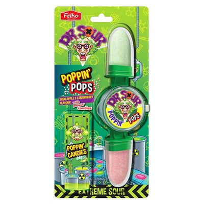 Dr Sour Poppin' Pops 35g - 10ct