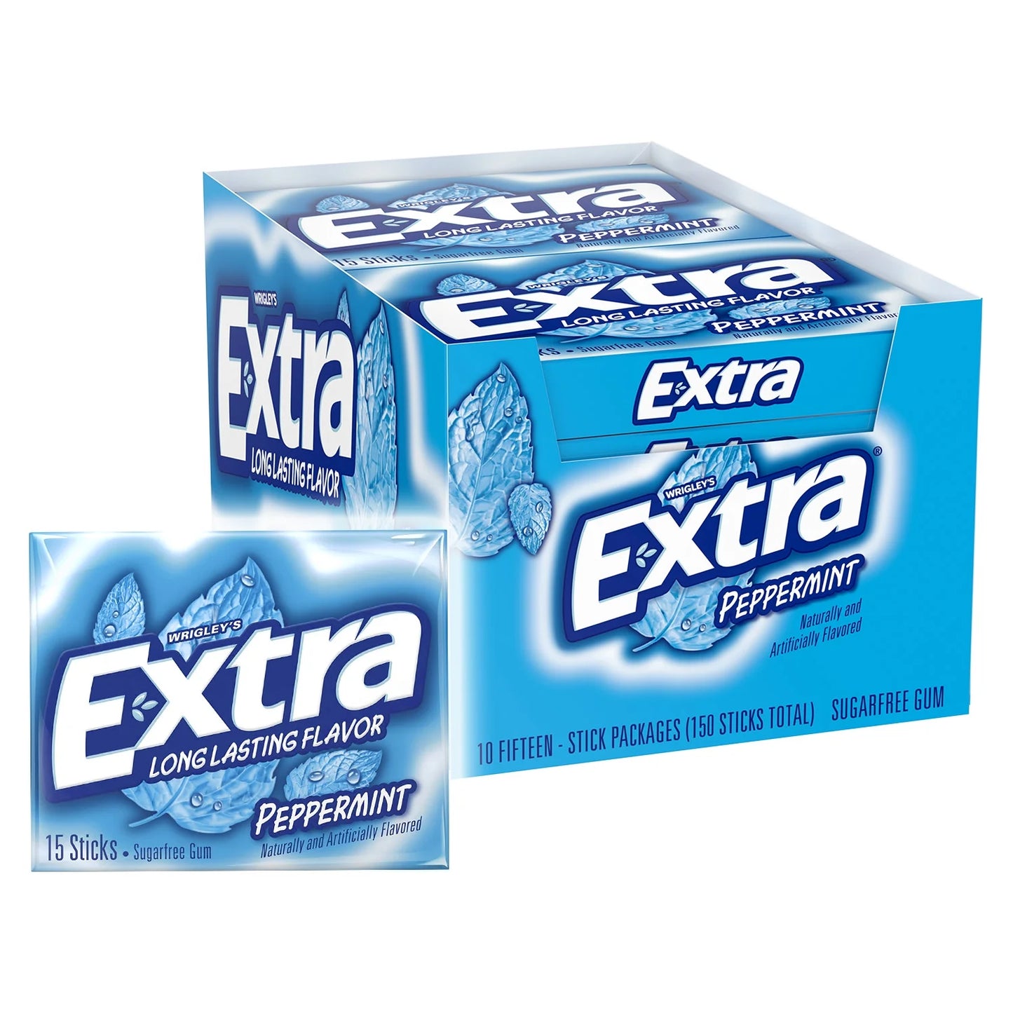 Extra Peppermint Gum - 10ct