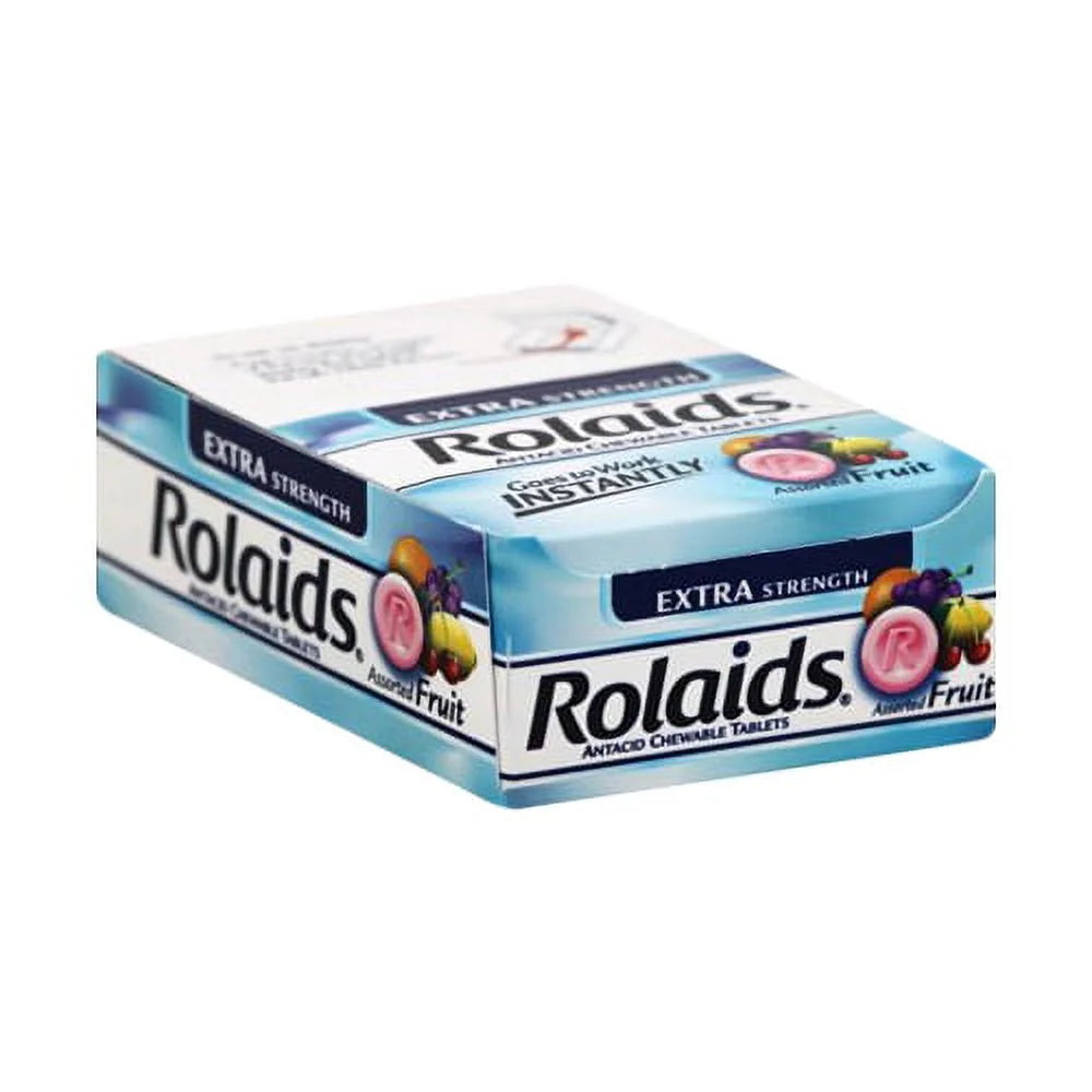 Rolaids Ultra Strength Fruit Antacid - 12ct