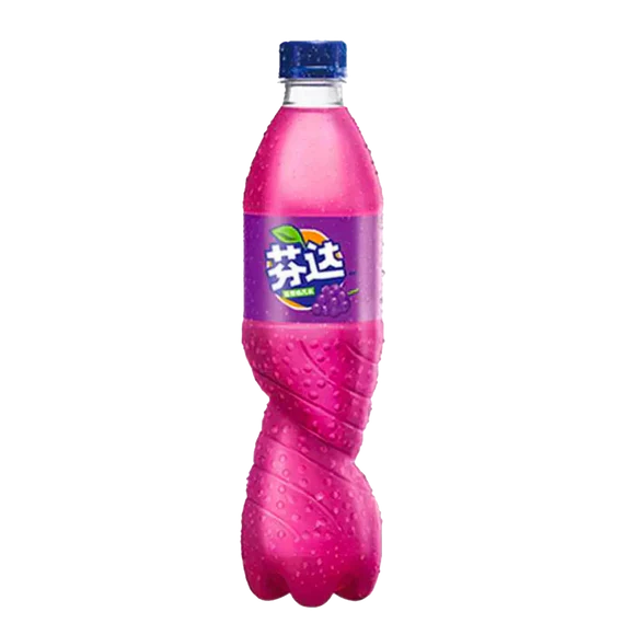 Fanta Grape Flavor Bottle (Case of 12) - China