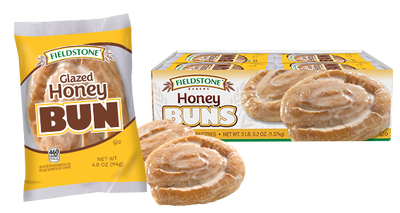 Fieldstone Glazed Honey Bun - 12ct