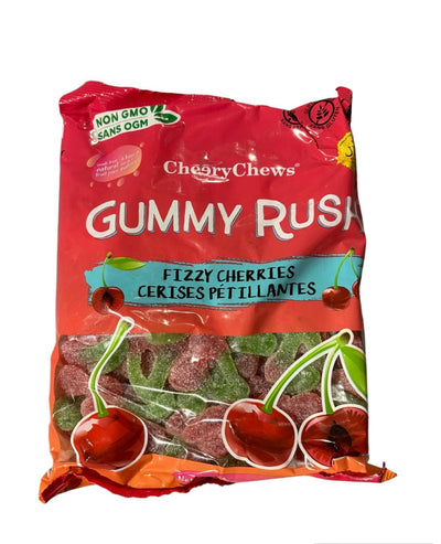 Gummy Rush Fizzy Cherries 1kg