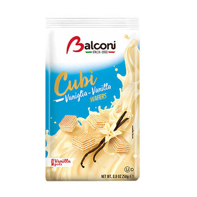 Balconi Cubi Vanilla Wafers 250g