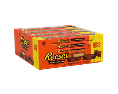 Reese's 4 Peanut Butter Cups King Size 79g  - 24ct