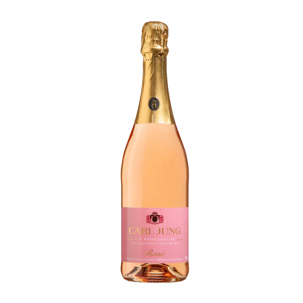 Carl Jung Rose Sparkling De-alcoholized Wine 750ml (12 Pack)