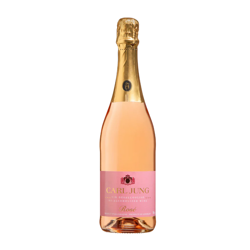 Carl Jung Rose Sparkling De-alcoholized Wine 750ml (12 Pack)