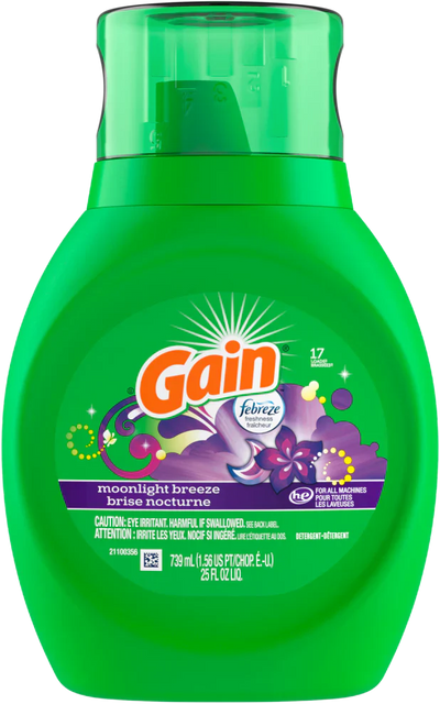 Gain Moonlight He Liquid Laundry Det 739Ml