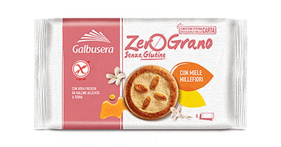 Galbusera Zero Grano Gluten Free Shortbreads - Europe