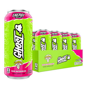 Ghost Warheads Sour Watermelon Energy Drink - (Case of 12)