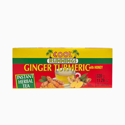 Cool Runnings Ginger Turmeric with Honey Tea - 20ct