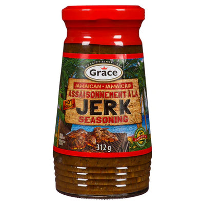 Grace Jamaican Jerk Seasoning Hot 312ml - Case of 24