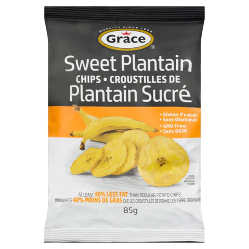 Grace Sweet Plantain Chips 85g (Case of 24)