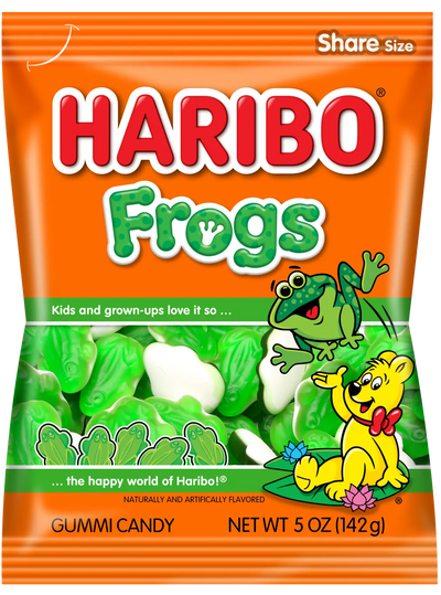 Haribo Frogs (Case of 12)