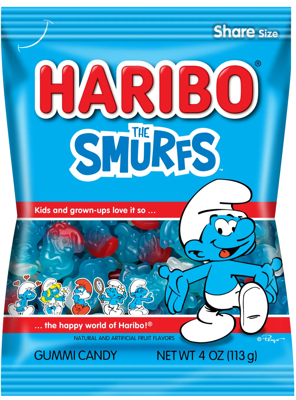 Haribo The Smurfs (Case of 12)