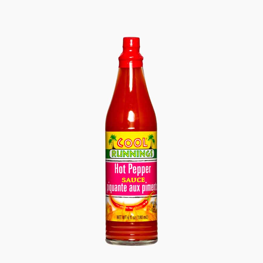 Cool Runnings Hot Pepper Sauce 180ml - Case of 12