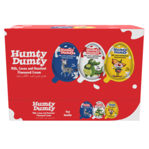 Humpty Dumpty Chocolate Eggs - 16ct