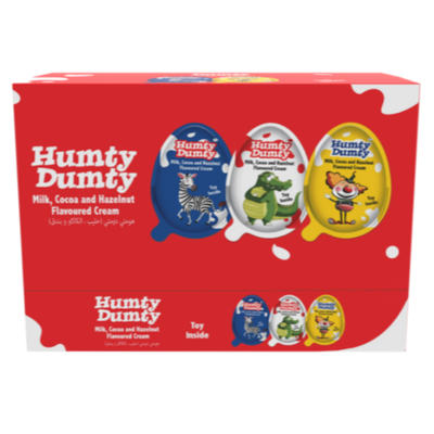 Humpty Dumpty Chocolate Eggs - 16ct