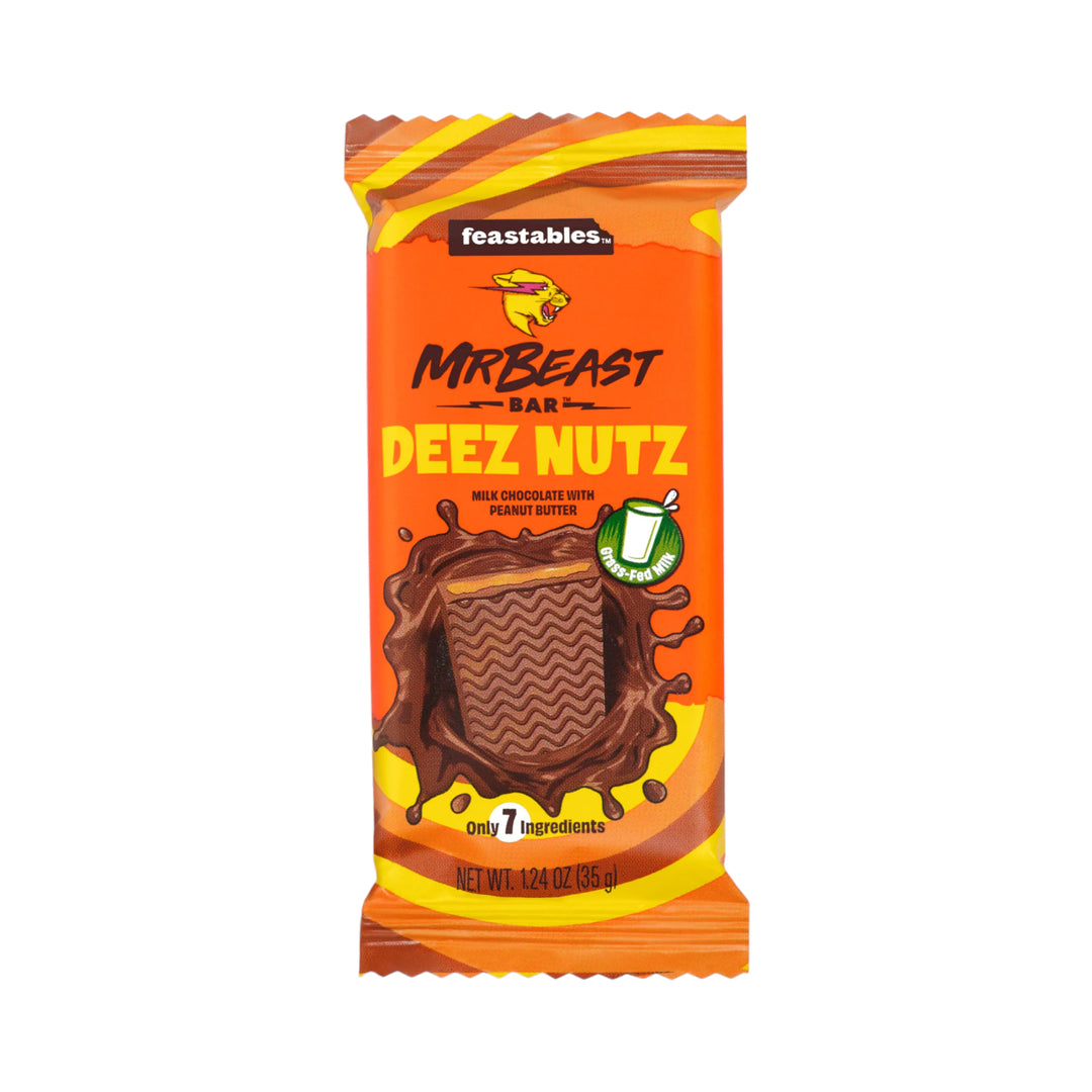 Mr. Beast Feastables Deez Nutz Bar 35g - Case of 24