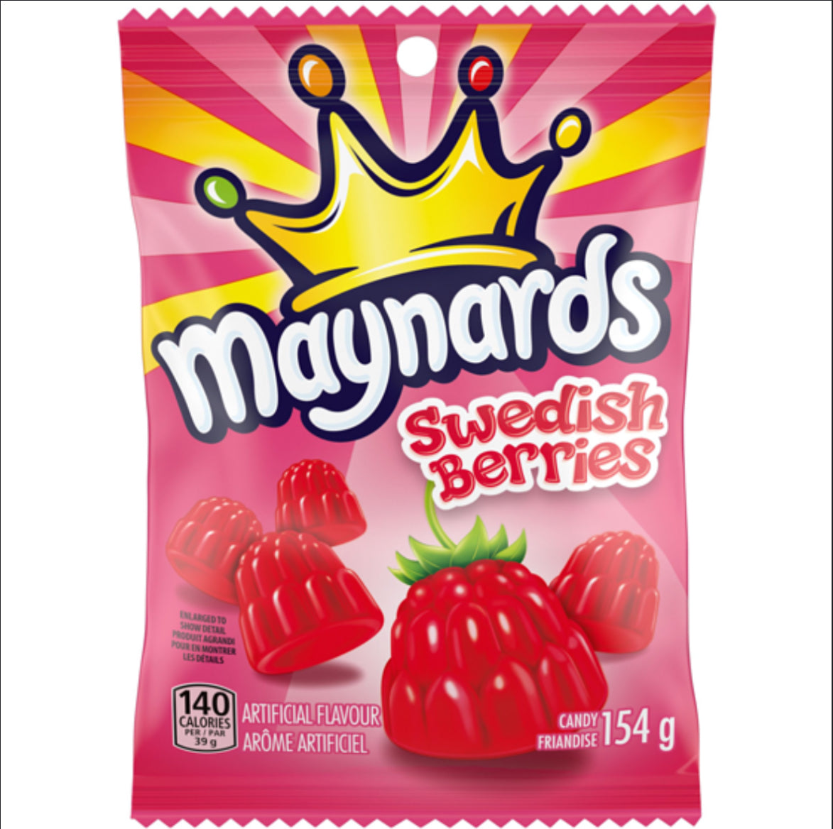 Maynard's Swedish Berries 154g - Case of 12