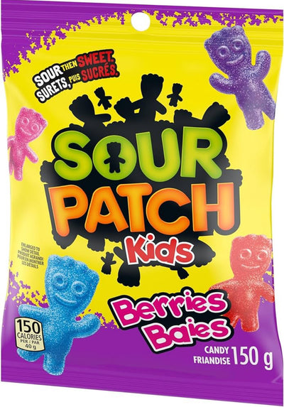 Sour Patch Kids Berries Peg 150g (Case of 12)