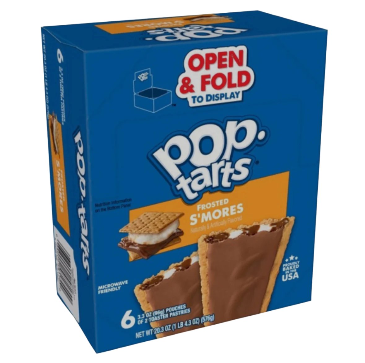 Pop Tarts Frosted S'mores 576g - Box of 6