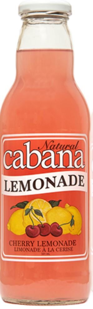 Cabana Natural Cherry Lemonade 591ml - Case of 12