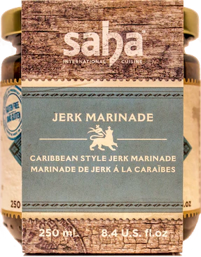 Saha Jerk Marinade Sauce 250ml - Case of 12