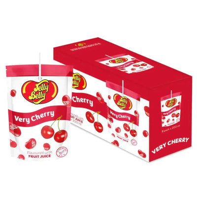 Jelly Belly Pouch Drink Very Cherry 200ml - 8ct - Europe