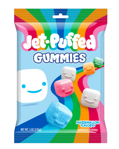 Jet Puffed Gummies Peg Bag 142g - 12ct